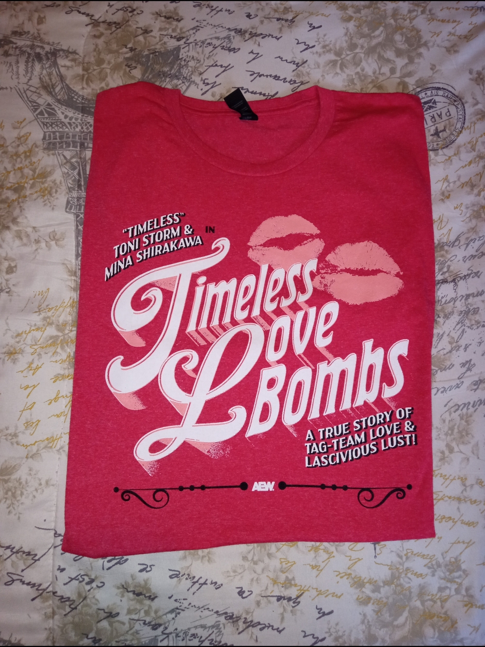 AEW Crate Exclusive Toni Storm & Mina Shirakawa Graphic Tee